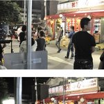 아테나 촬영중인 정우성, 멀리서봐도 <b>포스</b>가!