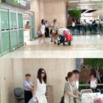 고아라 공항 <b>직찍</b>, 주변이 밝게 빛나네