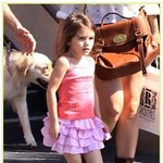 외출나온 톰 크루즈 가족, 많이 큰 <b>수리</b>