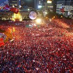 [wd]한국의 길거리 응원 너무 멋지군