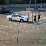 오늘 주차장에서 일어난 사건