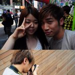 유세윤이 <b>명동</b>에서 시민들과..