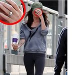 메간 <b>폭스</b>의 결혼반지 포착, 멀리서도 눈에띄네