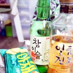 웰빙식단-참이슬과 <b>일품</b>진로와 야채크래커