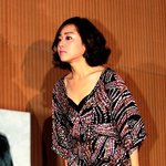 연극 제작발표회 나온 문근영, 과감한 코디