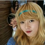 <b>포미닛</b> 현아의 금발머리 셀카, 잘 어울려
