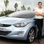 아반떼 시승식 김연아 패션 가만히 살펴보니, !