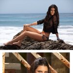 킴 카다시안의 14살 <b>이복동생</b>, 비키니 화보;