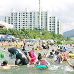 강수욕장