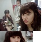 앞머리 내린 손담비, 좀 답답해<b>보여</b>
