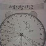 우리동생 방학계획서에...ㄷㄷㅋㅋㅋㅋ사진有)