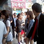 (사진有) 티아라 지연과 소연을 실제로보았써여..!