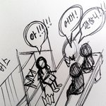 [그림有]비오는날 버스내릴때 조심합시다