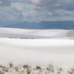 뉴멕시코의 하얀모래 포슬린 <b>사막</b>