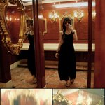 <b>검정</b>색 원피스 입고 나타난 '효민'