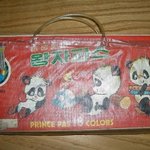 팬더곰 18색 크레파스~^^