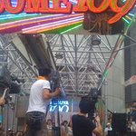 일본에서 3분만에 끝난 '카라' <b>게릴라</b> 현장