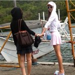 박한별의 버블플랍 코디~부럽다~증말!