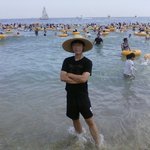 해운대에서 만난 비키니 여인