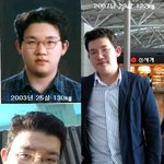 180cm 120kg 남자(45kg감량목표)