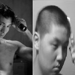 안녕하세요 저는 영화 아저씨의 <b>원빈머리</b>를 했습니다.