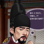 지진희_<b>숙종</b>대왕 캐리케쳐 그려봤어요