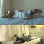 의료 사고로 인해 하루아침에 사지가 절단된 아저씨.