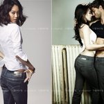 <b>s라인</b>이 돋보이는 청바지 스타는 누구?