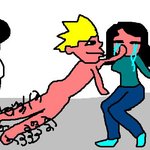 그림有 버스정류장에 잇던 커플때문에 암살자될뻔