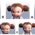 <b>요일</b>별 직장인 표정 - 안젤리나 졸리 버전!!