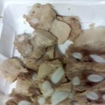 군포에있는 한 '야ㅅ파ㅌ' 라는 곳에서 새벽에 시킨 <b>보쌈</b>인데요..