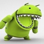 gps 드로잉으로 서울시 <b>위에</b> 나타난 거대 안드로보이