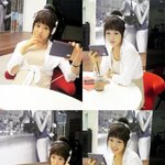 촬영 중간에 사진찍은 남규리, <b>cf</b>같아ㅋ