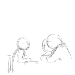 키작은 남자의 사연