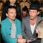 시에나 밀러 패션쇼의 주드 로