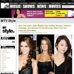 미국 엠티비 홈페이지에 나온 <b>소희</b>, 짱이네