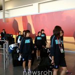 w우승 여자청소년대표팀 뉴욕에 오다 사진有