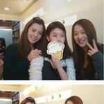 <b>리지</b>-설리, 네일샵에서 다정하게 찍은 사진