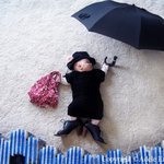 자는 아기로 만든 <b>예술</b>작품?