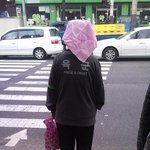 길거리에서 본 <b>여군</b> 아주머니