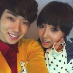 '<b>miss</b> a' 민, 조권 다정한 미소로 인증샷