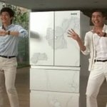 차두리, 기성용 <b>디오스</b> 김치냉장고 광고 찍다~ㅎㅎ