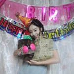 '시크릿' 한선화 깜짝 생일 <b>파티</b> 사진 공개