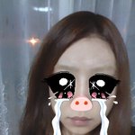 미용실에서 눈썹이래만들어놨어요