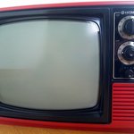 감각이 멋진 히타찌 흑백tv