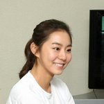 살 빠진 유이, <b>농구장</b> 시투하러 왓어요
