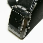 닉슨시계 뱅크스 <b>레더</b> 올블랙!