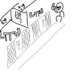 카페에서 본 진상커플 (그림有)