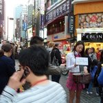 <b>명동</b>에 바나나녀가 떴네요~~!!!!!!!!!