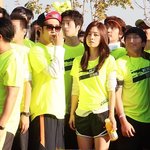 트레이닝복 <b>홍수아</b>, 몸매는 감출 수 없어